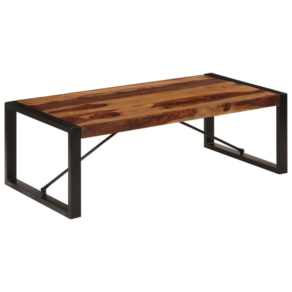 47.2"x23.6"x15.7" Solid Sheesham Wood Coffee Table H864