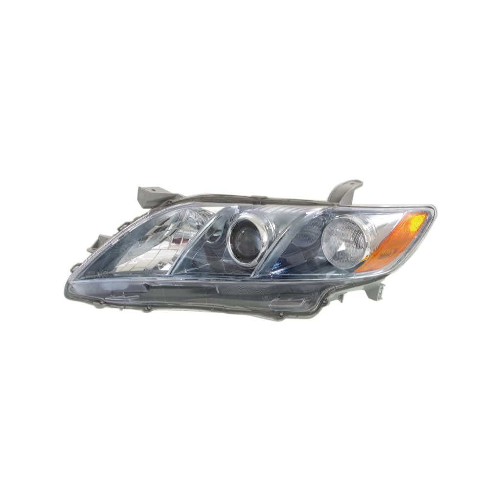 Toyota Camry 2007 2008 2009 Headlights Driver And Passenger Side Pair Amber & Clear Lens G55789