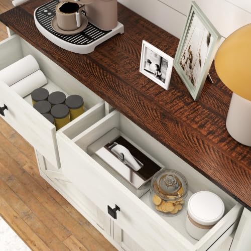20 Gallon Tilt Out Trash Can Cabinet with Drawer Z87809