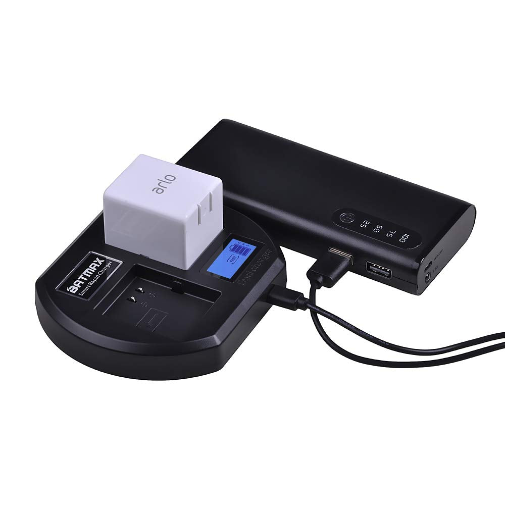 LCD Dual Battery Charger Station N89741