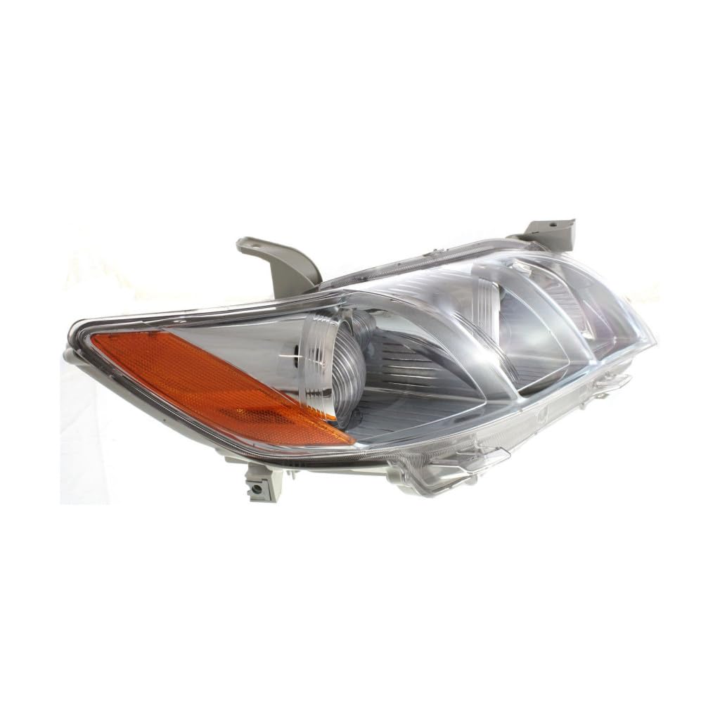 Toyota Camry 2007 2008 2009 Headlights Driver And Passenger Side Pair Amber & Clear Lens G55789