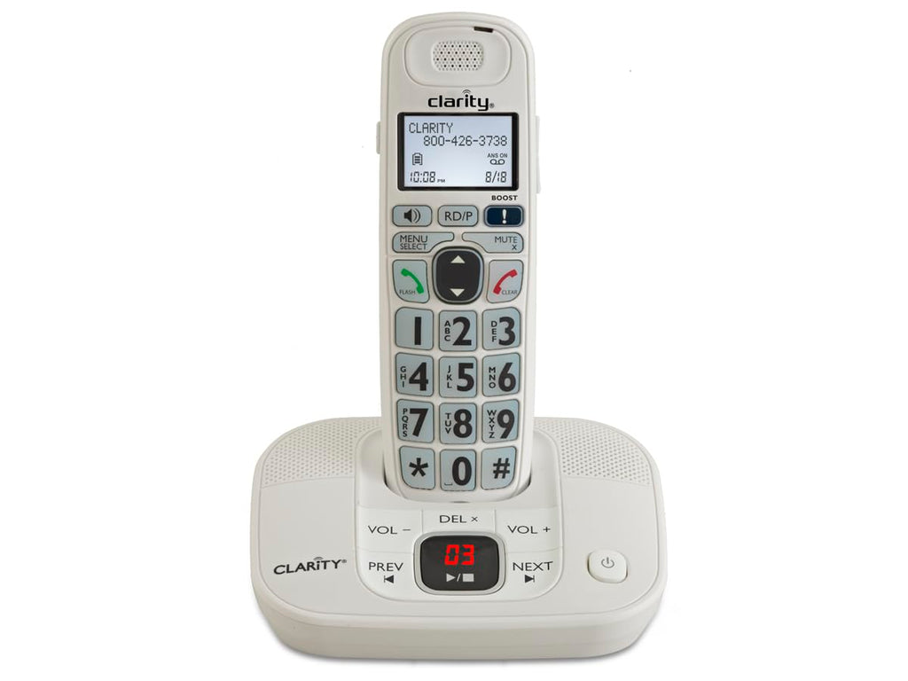 DECT 6.0 Cordless Landline Phone with Answering Machine Y318693