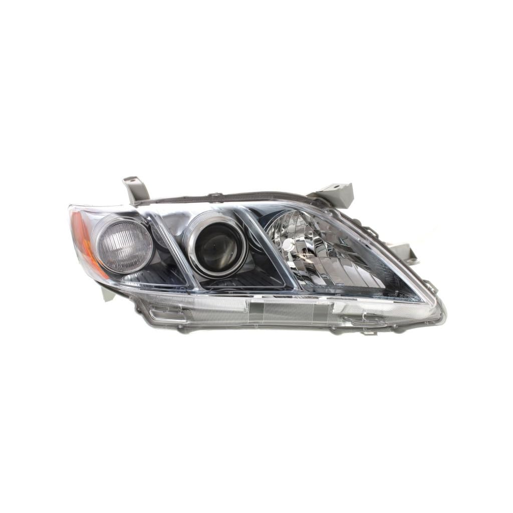 Toyota Camry 2007 2008 2009 Headlights Driver And Passenger Side Pair Amber & Clear Lens G55789