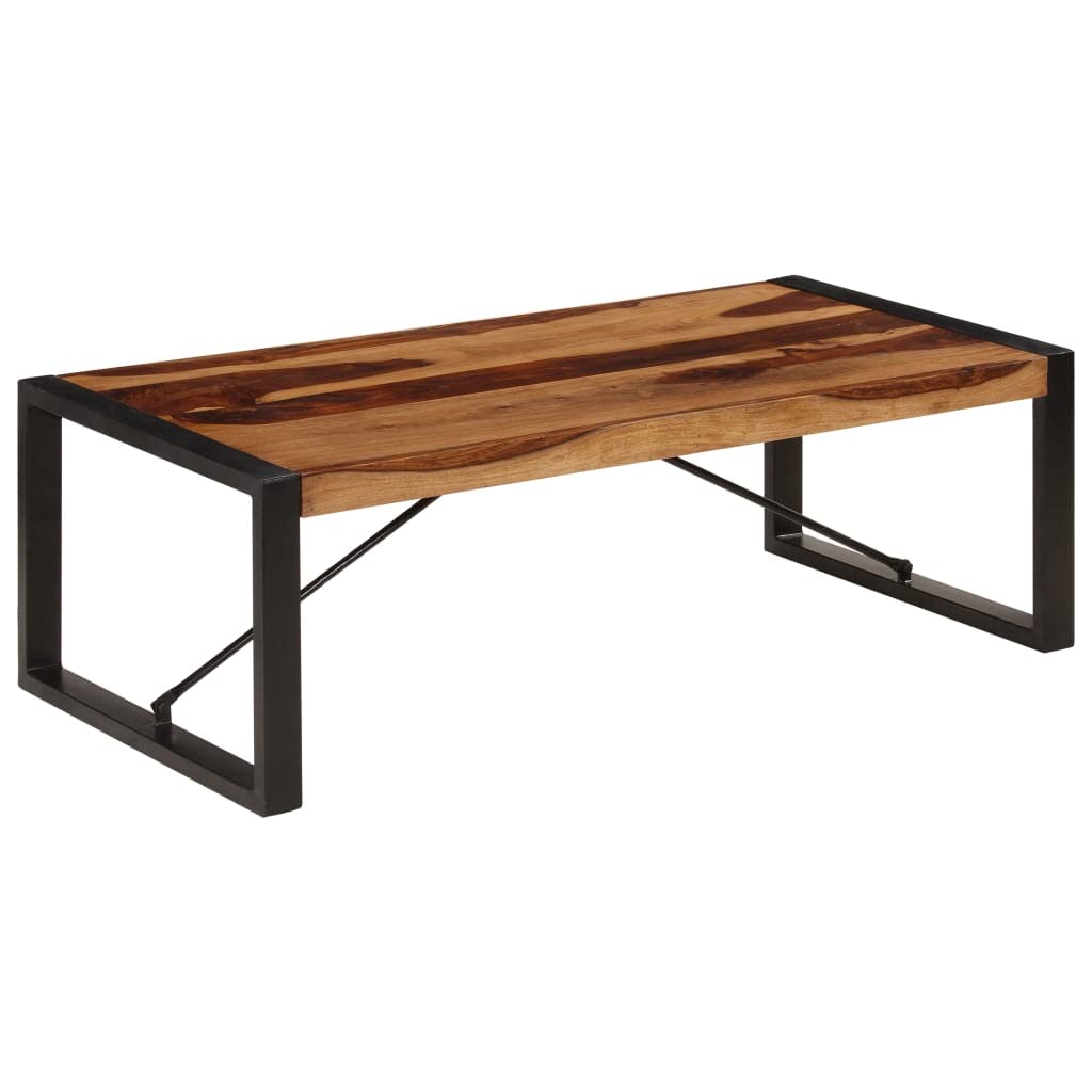 47.2"x23.6"x15.7" Solid Sheesham Wood Coffee Table H864