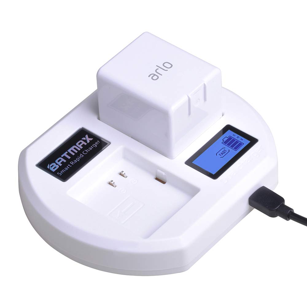 LCD USB Dual Battery Charging Station E7265
