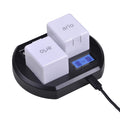 LCD Dual Battery Charger Station N89741