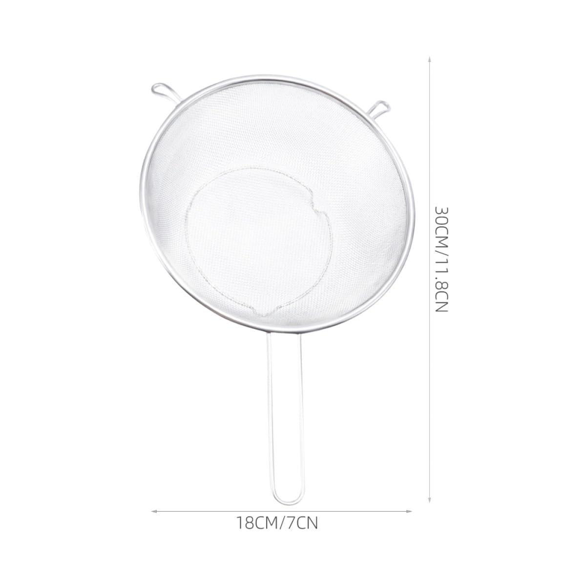 Stainless Steel Fine Mesh Skimmer Spoon P4276