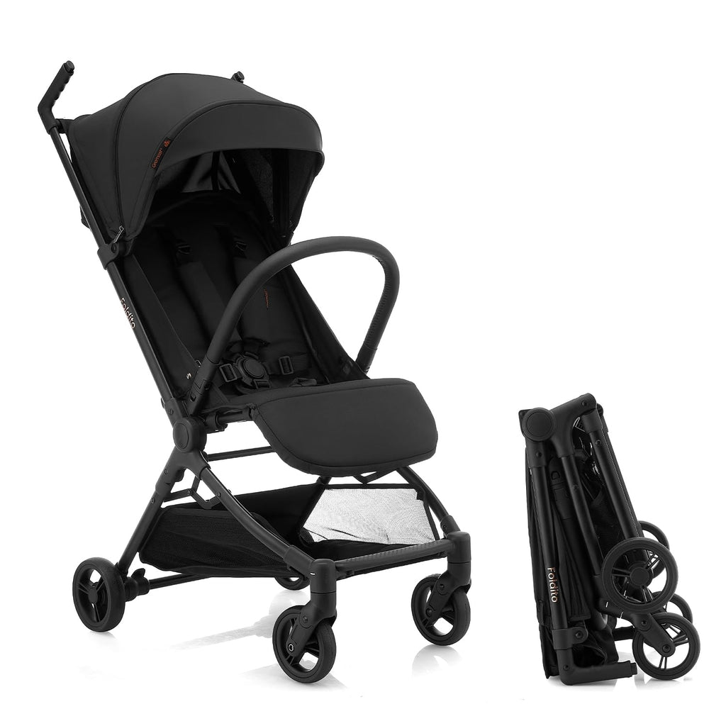 Ultra Compact Lightweight 9.9 lbs Black Travel Stroller S918825