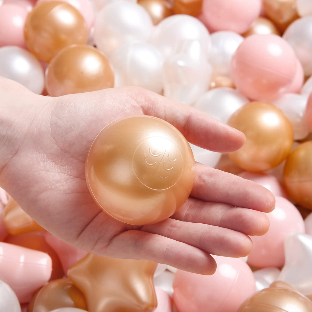 50 100 200 Count Star Ball Pit Balls Non-Toxic Plastic R939