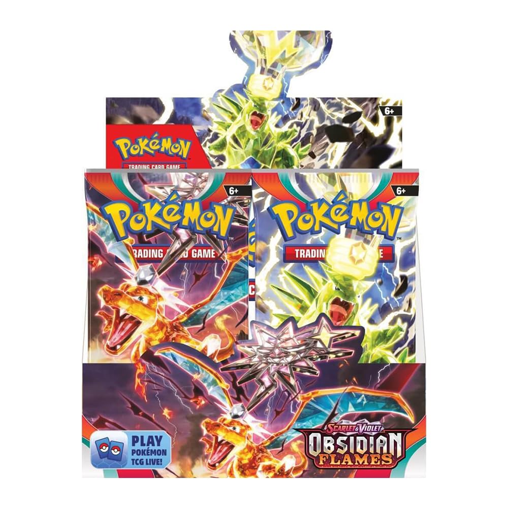 Pokemon Scarlet & Violet Obsidian Flames Booster Box D5870