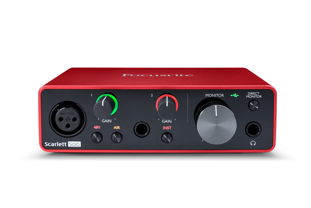 Large Diaphragm Condenser Microphone & USB Audio Interface H106