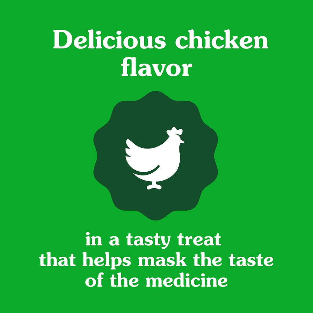 Chicken Flavor Capsule Treats for Dogs 15.8-Ounce 3 Pack G66259