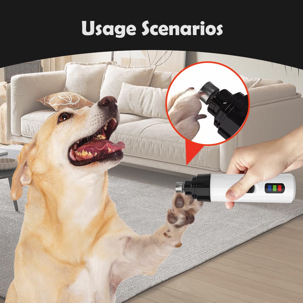Silent Rechargeable Electric Dog Nail Grinder N205