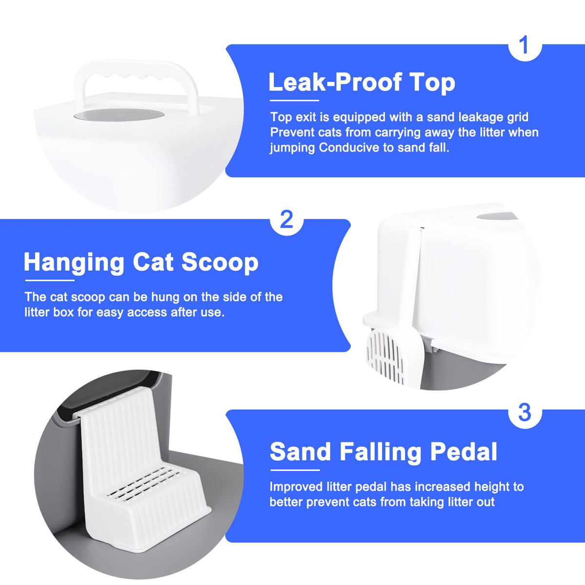 Enclosed Cat Litter Box O4580