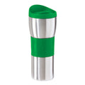 Stainless Steel Travel Mug with Lid, 16-Ounce U36764