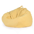 Yellow Large Bean Bag Chair Cover D603855