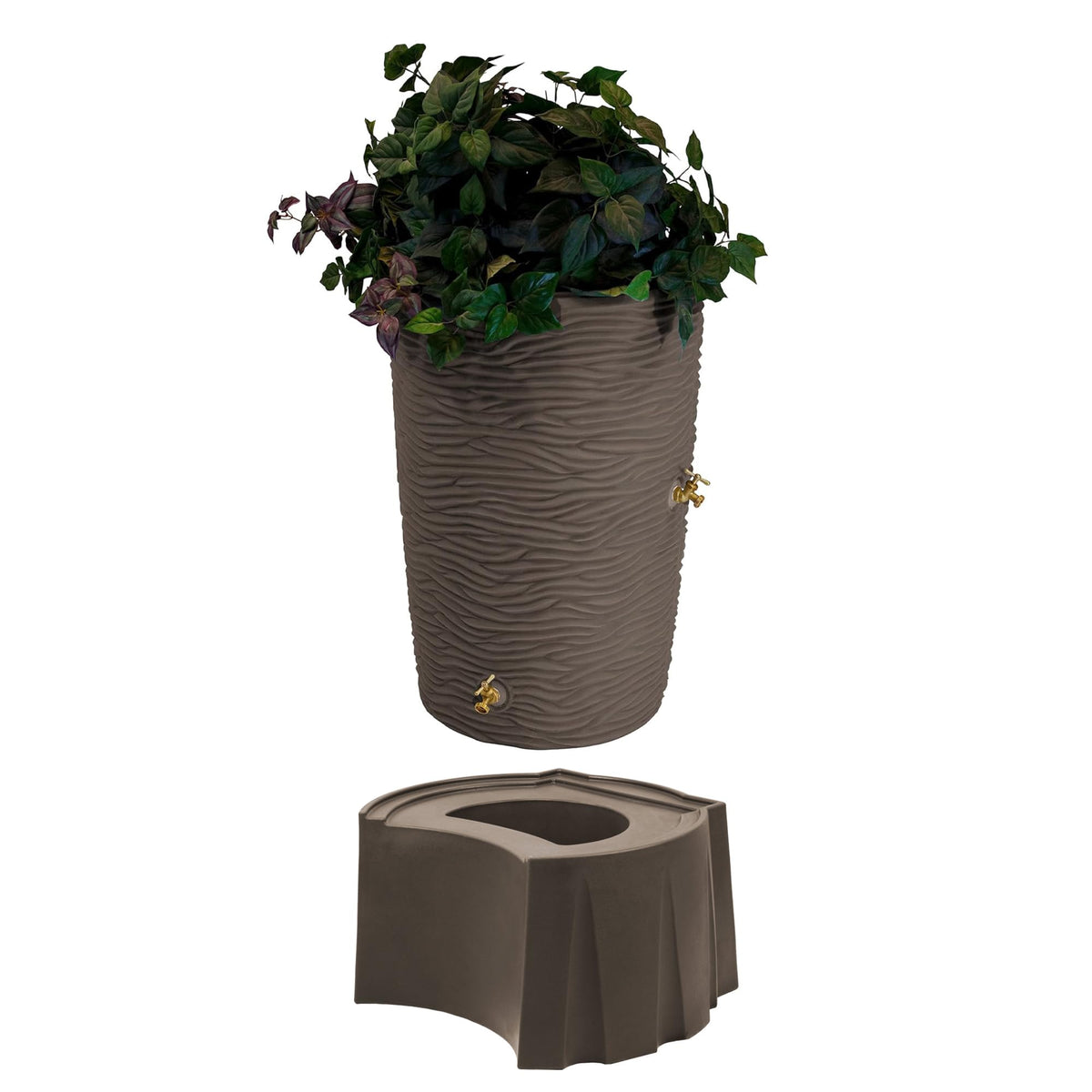 50 Gallon Rain Saver Barrel with 2 Spigots and Stand S930647