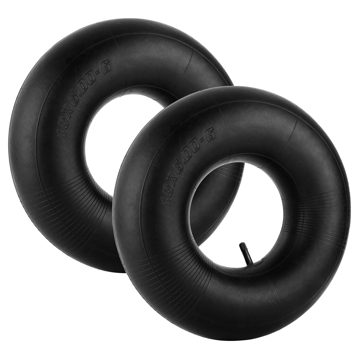 15x6.00-6 Inner Tube with Straight Valve Stem 2-Pack A258445