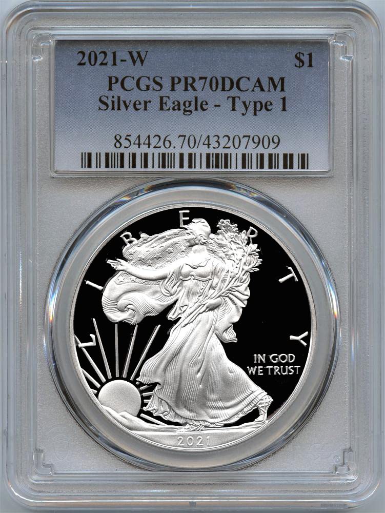 2021 American Silver Eagle Proof X3179