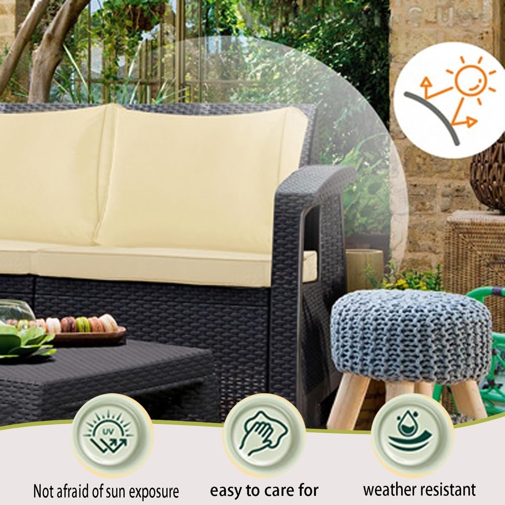 14-Piece Light Blue Outdoor Replacement Cushions G7256