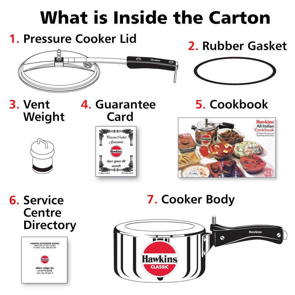 2 Litre Classic Pressure Cooker J4883