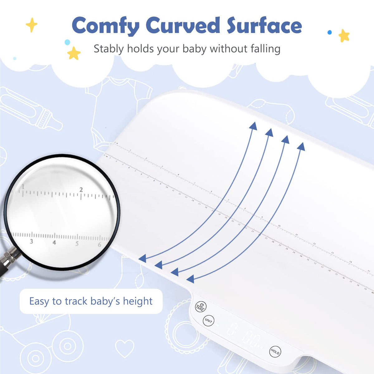66lb Digital Baby and Pet Scale with Hold Function L986