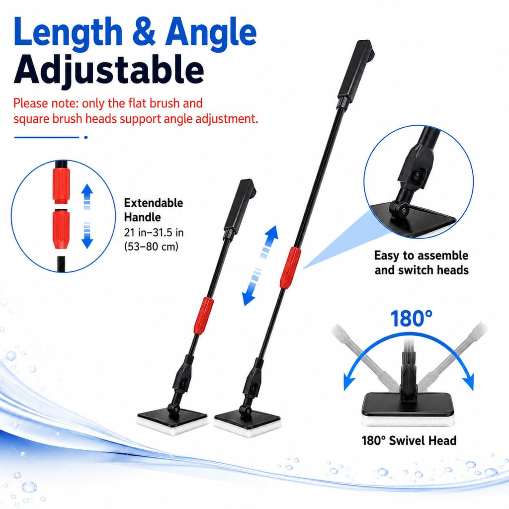 7 in 1 Aquarium Cleaning Kit with Adjustable Long Handle S16586