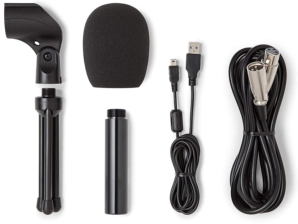 USB/XLR Dynamic Microphone Recording and Podcasting Pack E50306