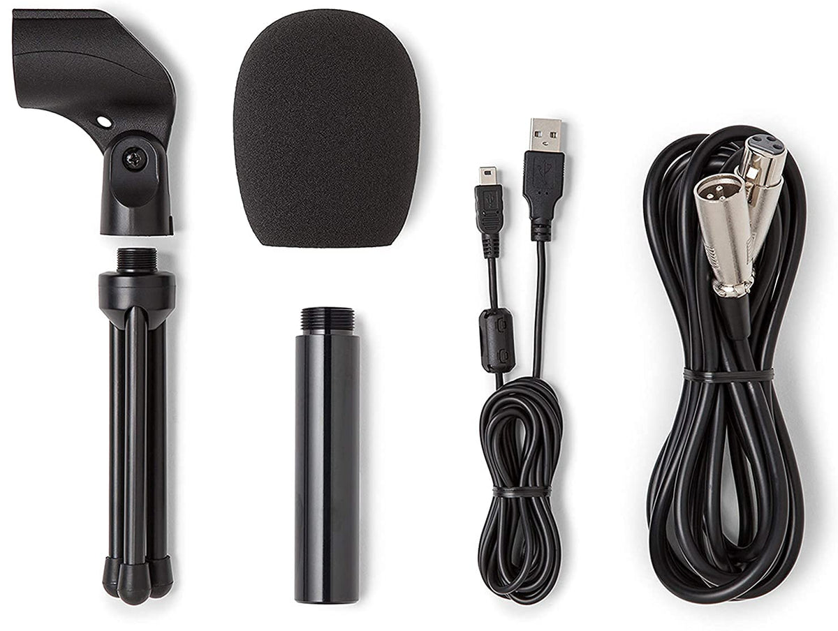 USB/XLR Dynamic Microphone Recording and Podcasting Pack E50306