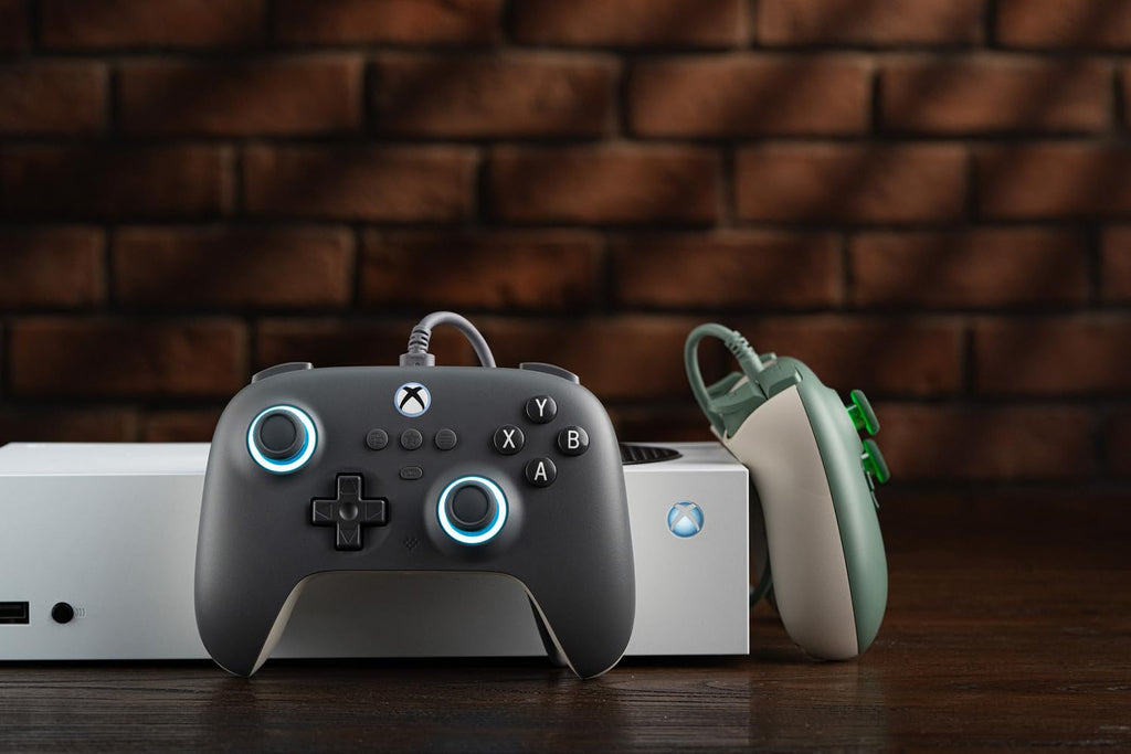 Wired Controller with RGB Lighting Dark Gray V3272