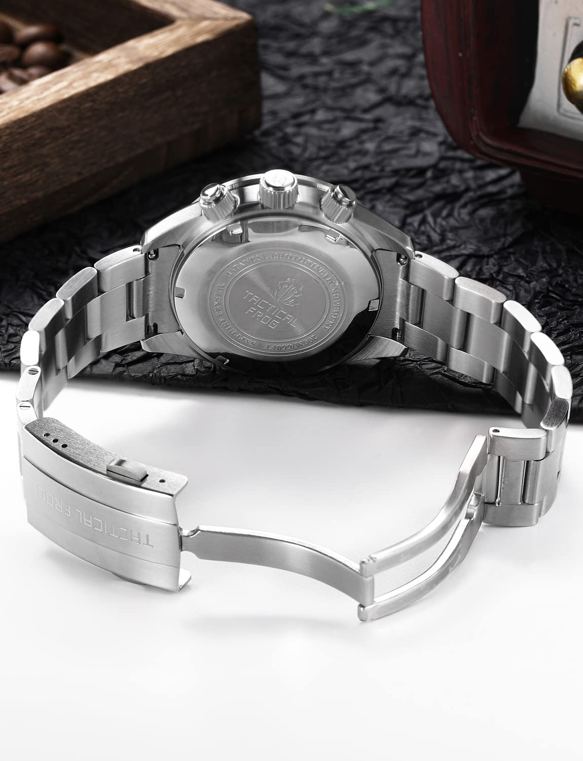 41mm Panda Chronograph Solar Quartz Watch N73280