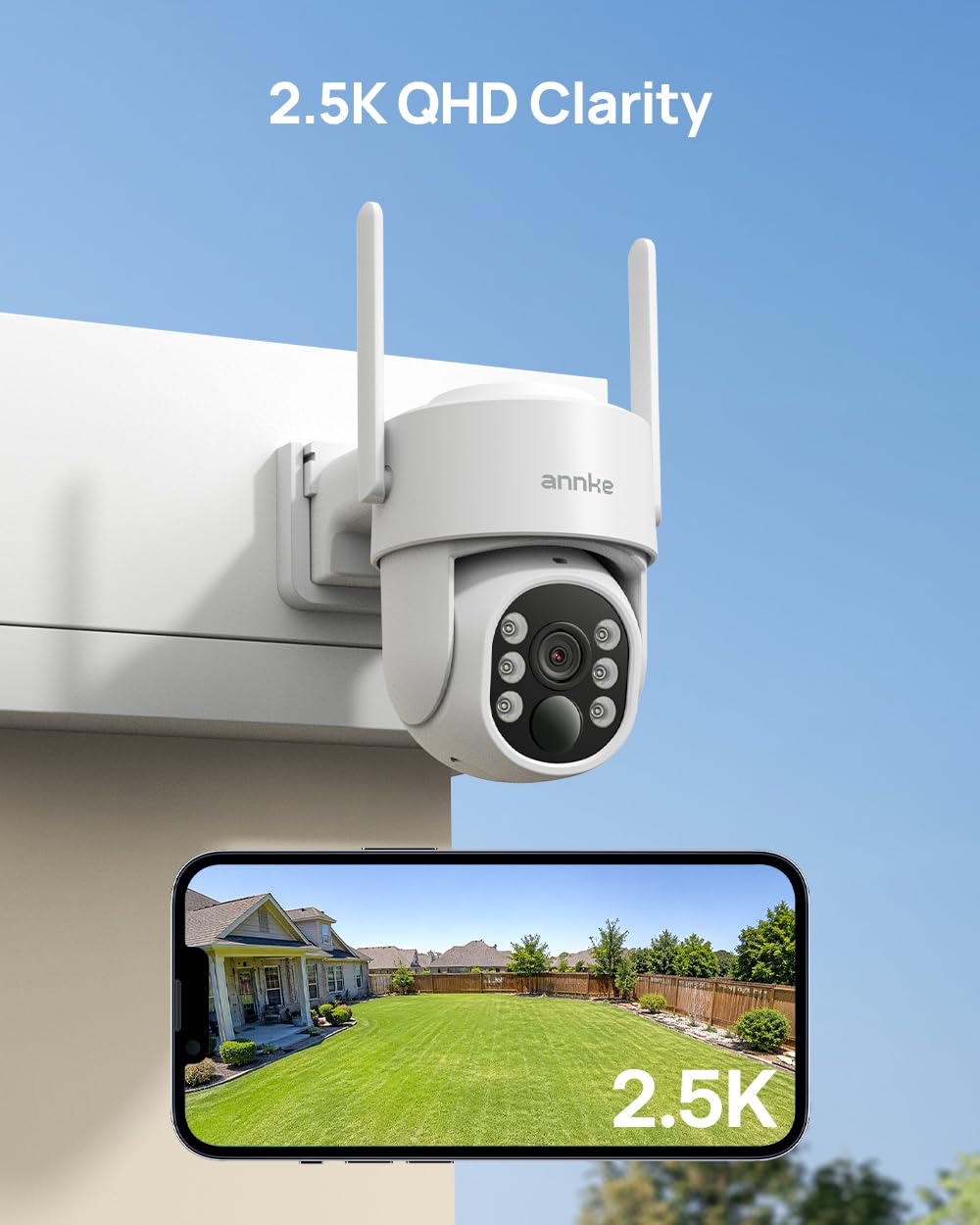 Solar Camera System Wireless Outdoor PT 4K NVR 4X 4MP Cam 1TB HDD J326