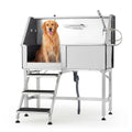 46 Inch Stainless Steel Dog Washing Station with Access Stairs C30216