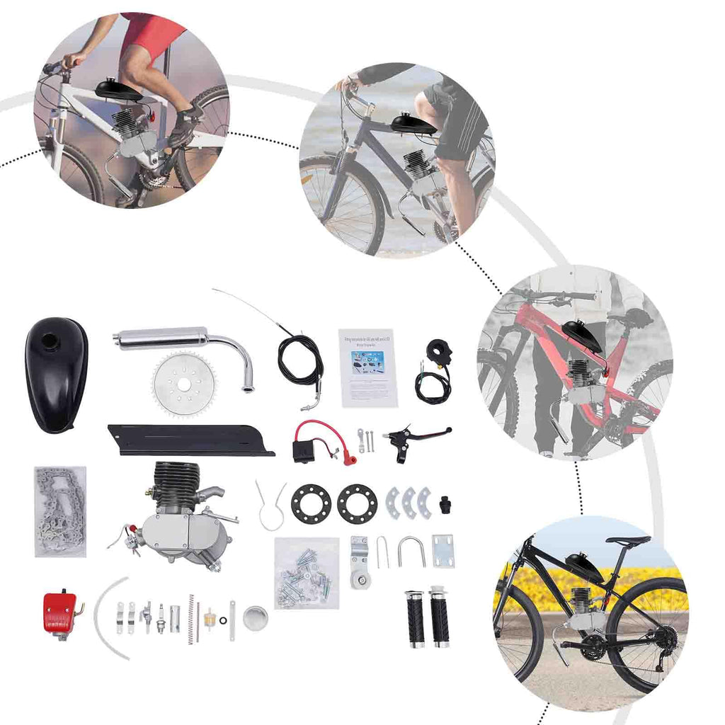 100CC 2-Stroke Gas Bike Conversion Kit with 36 Tooth Sprocket J484