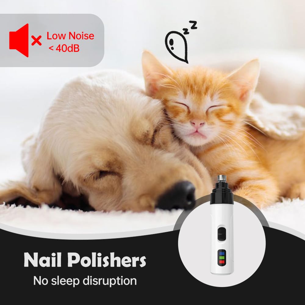 Silent Rechargeable Electric Dog Nail Grinder N205