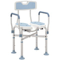 Padded Shower Chair with Arms and Back I277