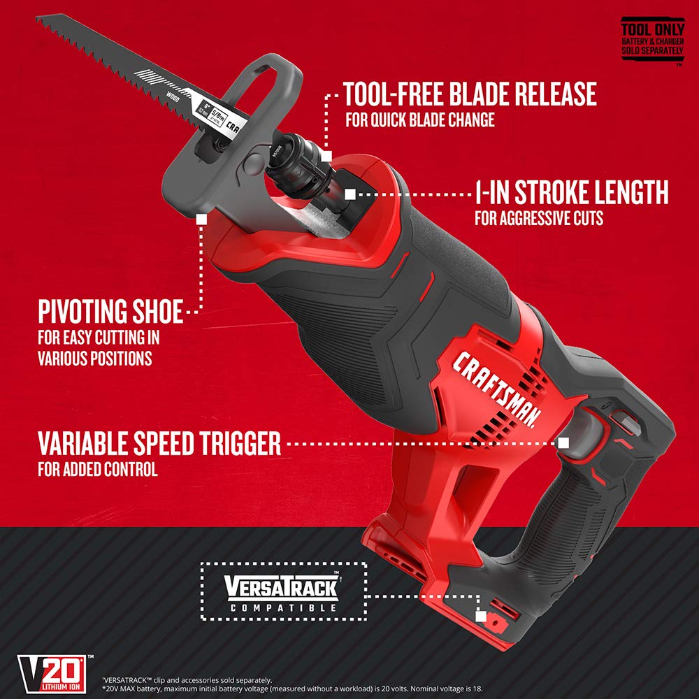 7-Tool Cordless Power Tool Combo Kit with 2 Batteries and Charger M2267