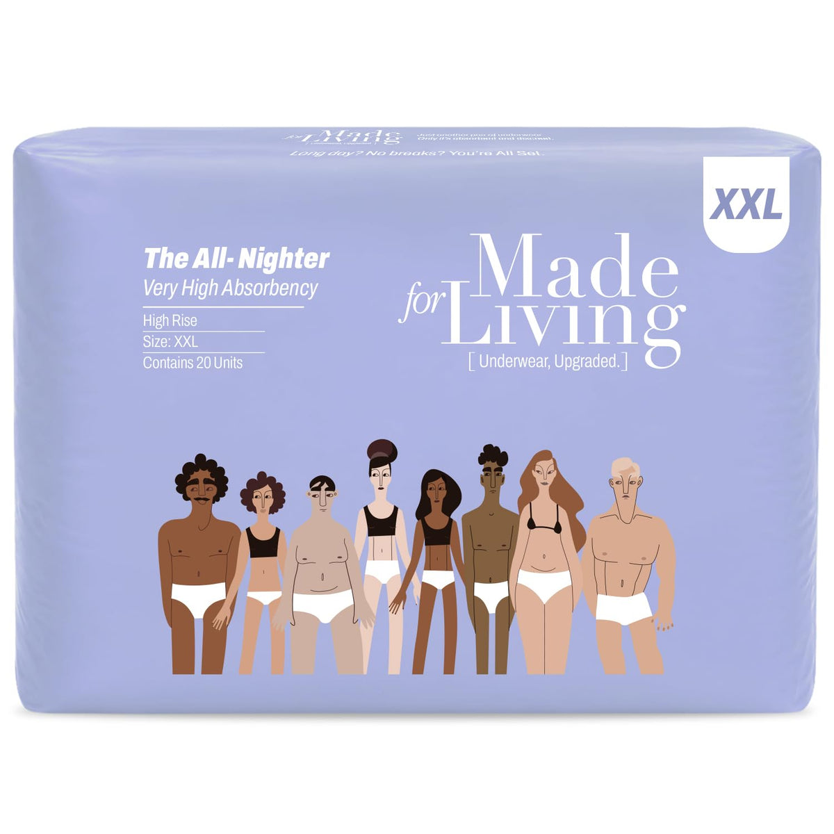 Overnight Adult Pull Up Women/Men XXL 20 Ct R917077