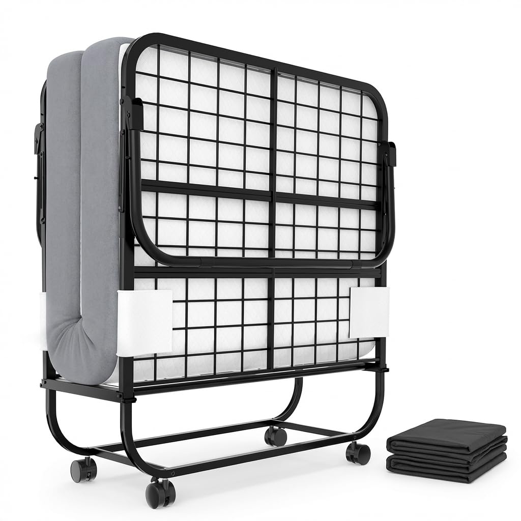 Folding Bed with Mattress K955