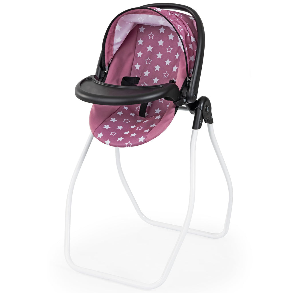 Pink Convertible Highchair & Swing W829