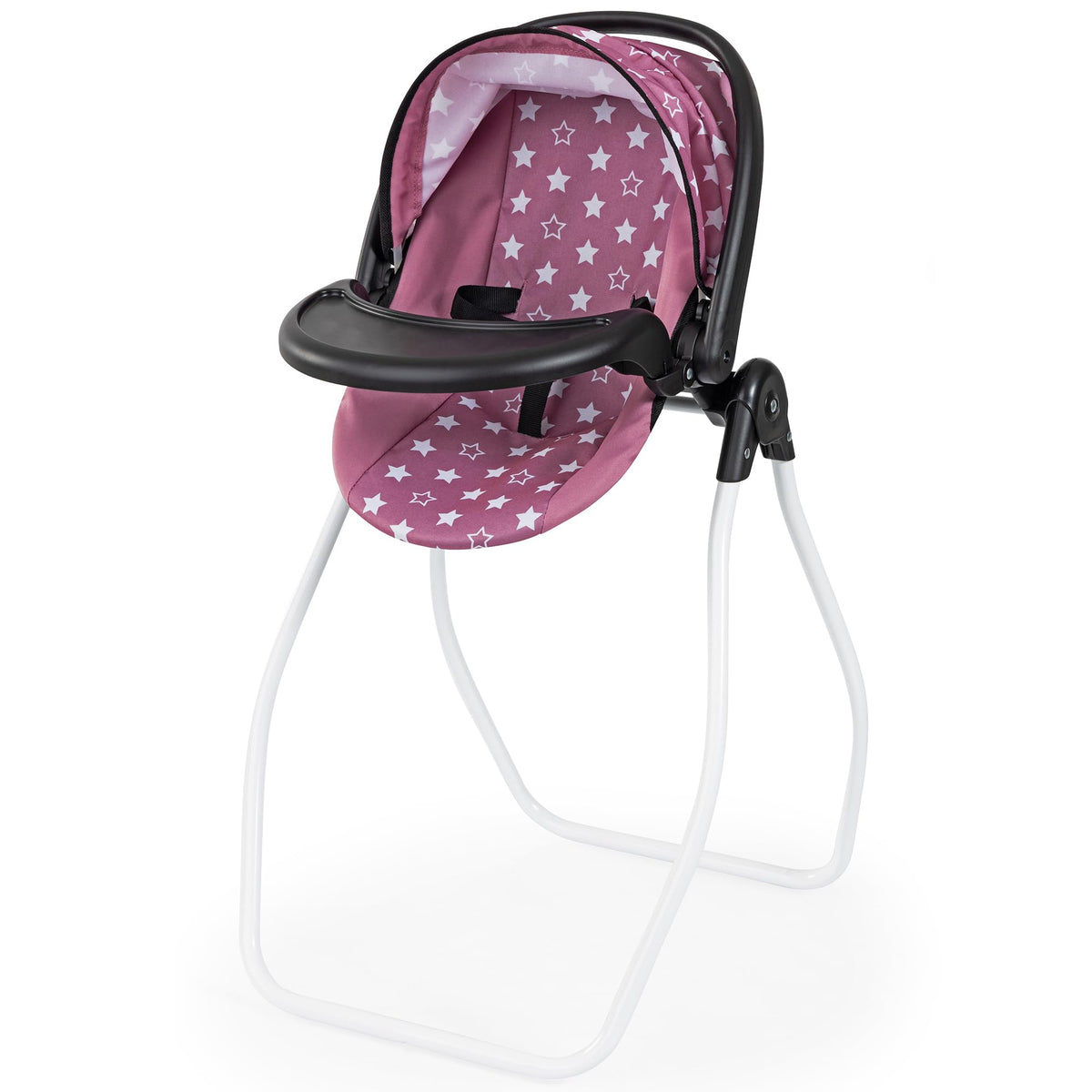 Pink Convertible Highchair & Swing W829