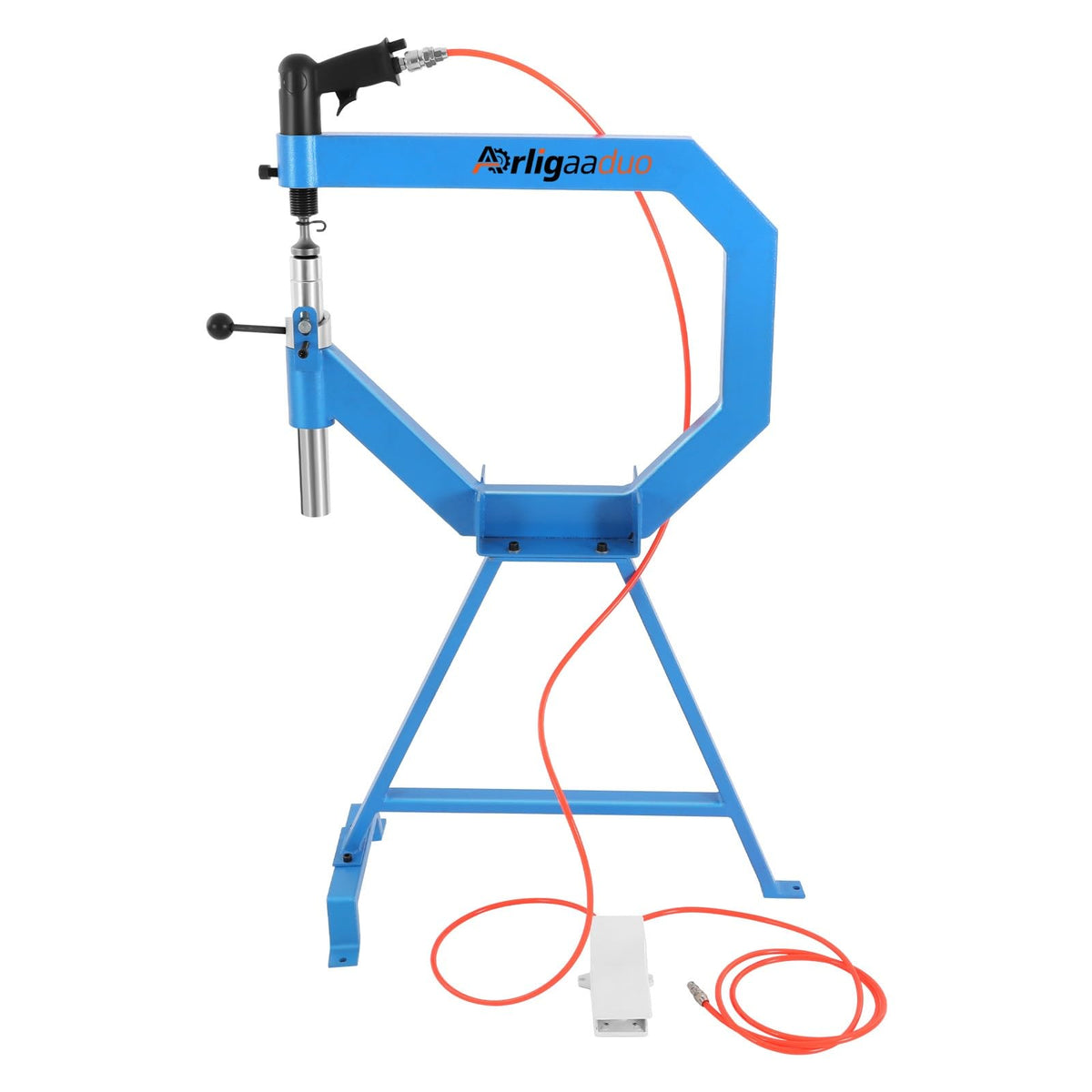 Pneumatic Planishing Hammer with 1/2/3" Radius Anvil & Foot Pedal J498