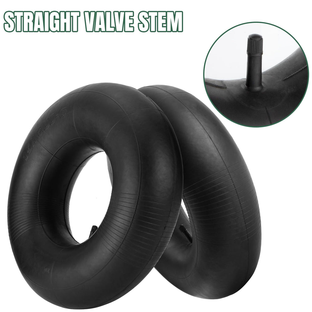 15x6.00-6 Inner Tube with Straight Valve Stem 2-Pack A258445