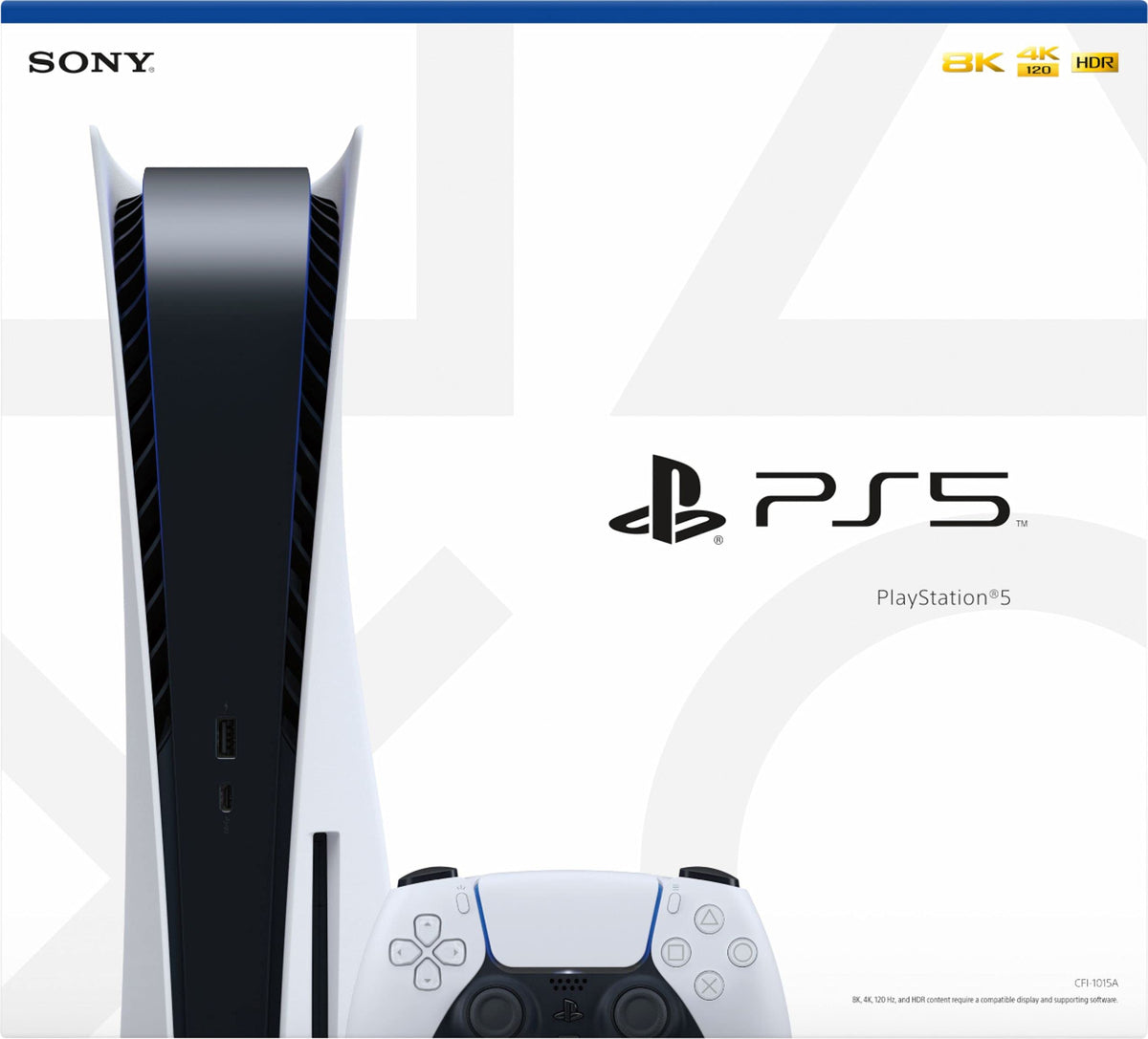 Disc Version Console - 4K-TV Gaming, 16GB GDDR6 RAM, 8K Output, WiFi 6, 825GB SSD X3207