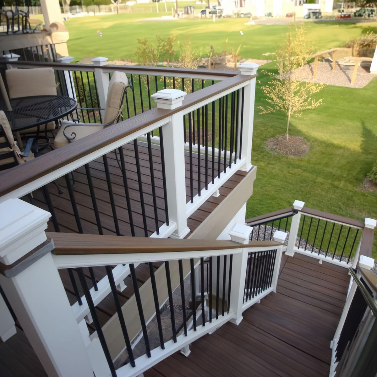 51 Pack 36" Black Aluminum Deck Balusters J986823