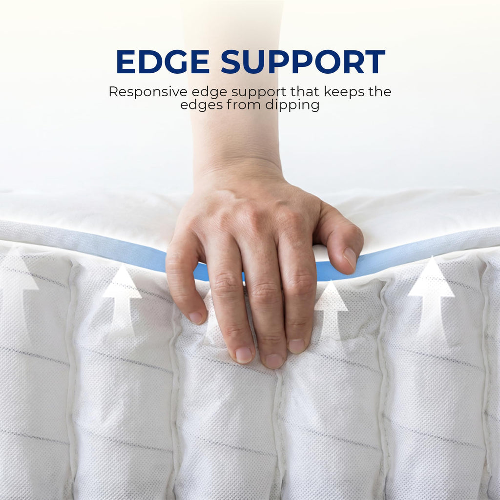 Full Size 10 Inch Hybrid Pocket Spring Mattress N951