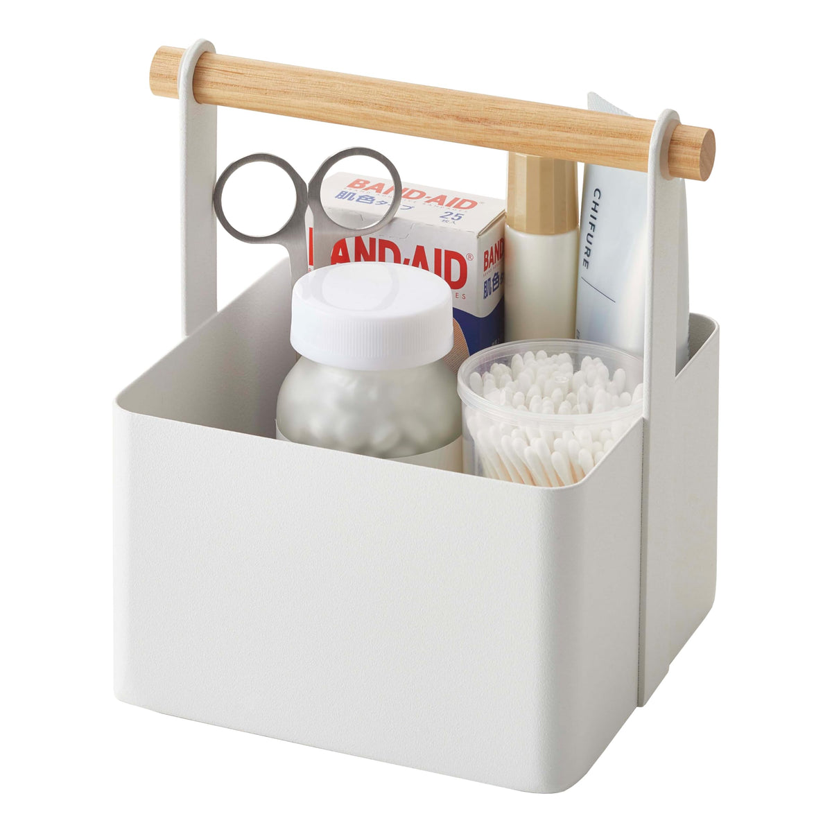 Small Steel Wood Storage Basket L1935