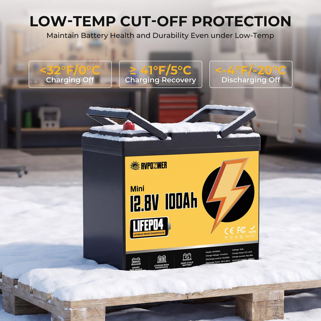12V 100Ah LiFePO4 Battery Group 24 C678