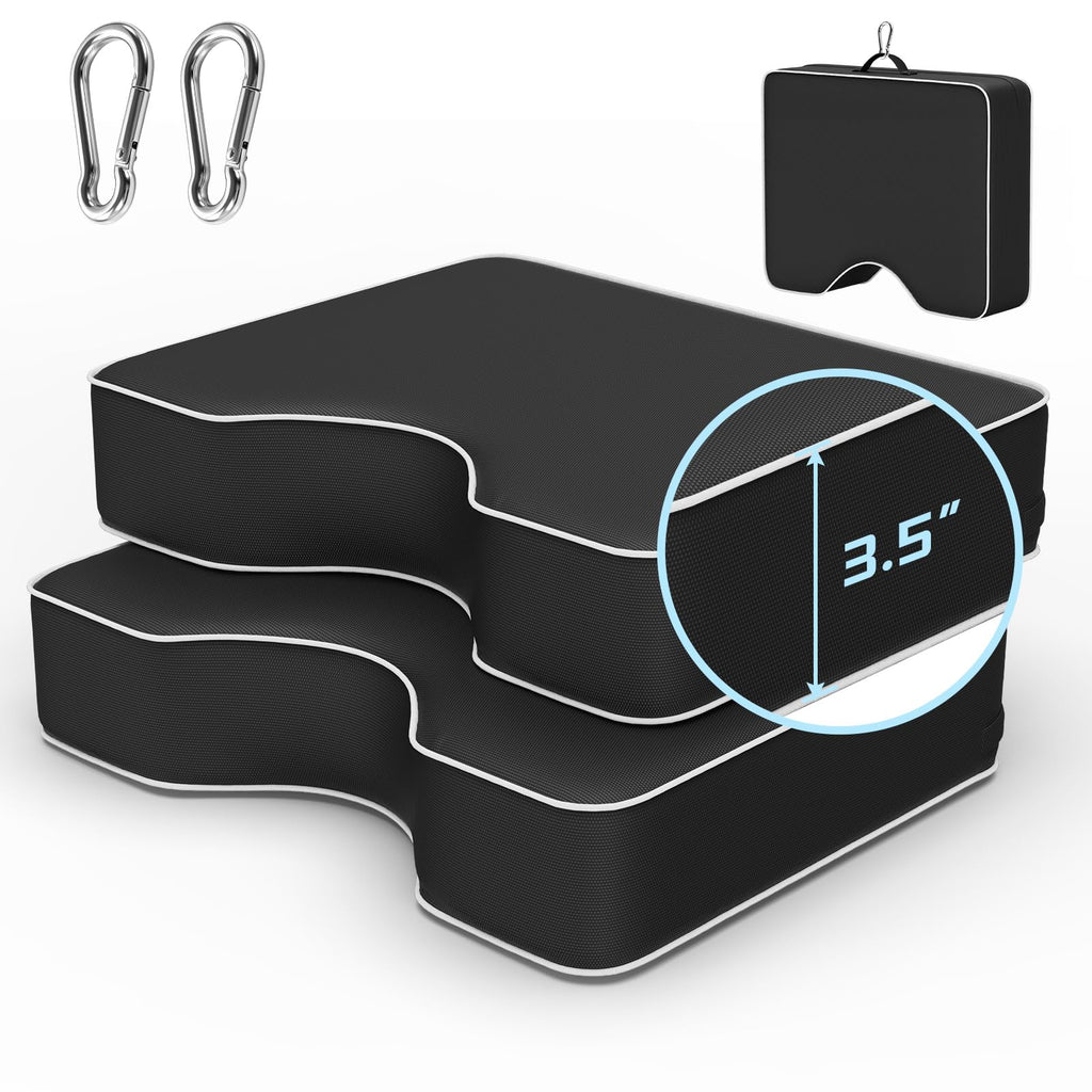 Waterproof Extra Thick 3.5" Portable Stadium Seat Cushions T21156