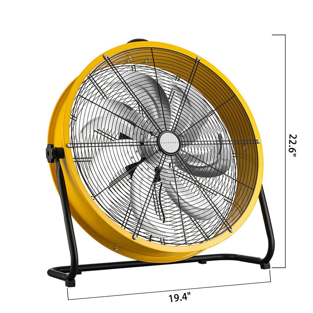 20 Inch 3 Speed Heavy Duty Metal Drum Fan N730